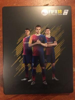 Refurbished PS4 game: Fifa 18 steel box