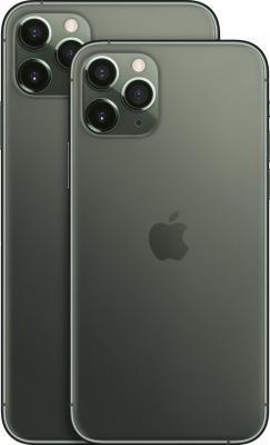 Refurbished iPhone 11PRO 64Gb. zwart. Nieuwstaat. NO FACE ID. 