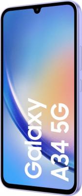 Refurbished Samsung Galaxy A34 128GB 5G. Paars. Nieuwstaat.