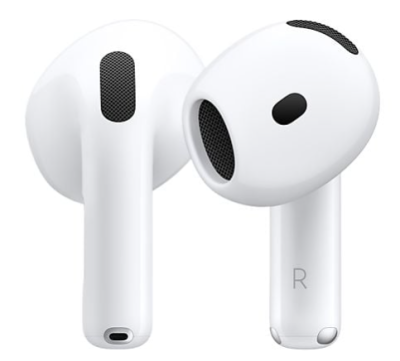 Nieuwe Apple AirPods 4 met Oplaadcase. Nieuw, geopende doos.