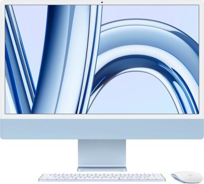 Nieuwe iMac 24inch M3, 8GB Ram, 256GB SSD, Blauw, inclusief Magic mouse. Nieuw, geopende doos