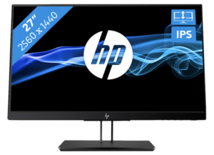 Refurbished HP Z27N G2 27-INCH IPS monitor - HD - 60Hz - 2560 x 1440 pixels.