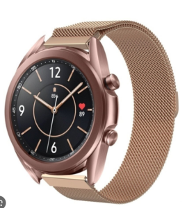 Refurbished Samsung Galaxy Watch 3 41mm. Goud. Nieuwstaat.